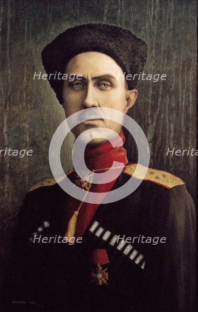 General Baron Pyotr Nikolayevich Wrangel, 2004. Artist: Masalygin, Sergey Lvovich  