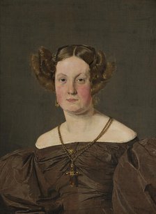 Mrs Th Petersen, née Roepstorff, 1833. Creator: Christen Kobke.
