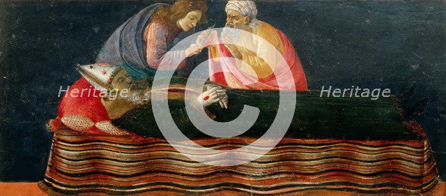 The Extraction of the Heart of Saint Ignatius (predella panel of the St Barnabas Altarpiece), ca 148