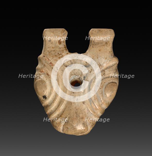 Bovine Mask with Capped Horns, 14th-10th Century BC. Creator: Unknown.