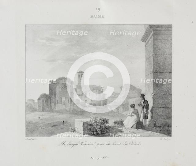 Voyage en Italie en 1822, 1833. Creator: Jean-Baptiste Isabey (French, 1767-1855).