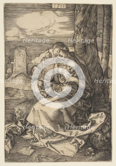 Virgin and Child with the Pear, 1511. Creator: Albrecht Durer.