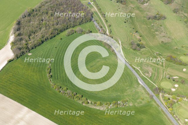 Buzbury Rings, Keynston Down, Dorset, 2015. Creator: Damian Grady.
