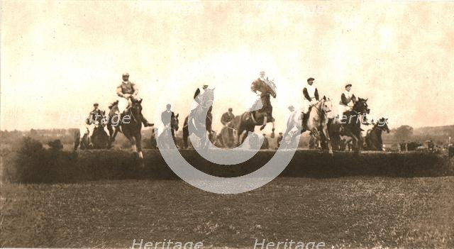 The Hunt Cup, Punchestown, 1911.  Creator: Unknown.