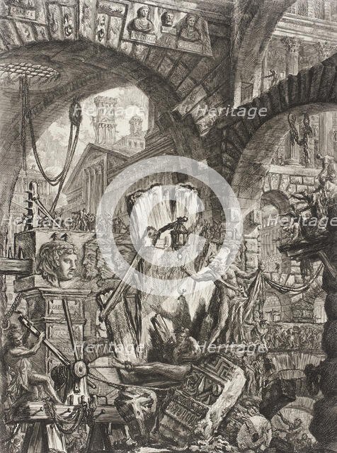 The Man on the Rack, 1761. Creator: Giovanni Battista Piranesi.