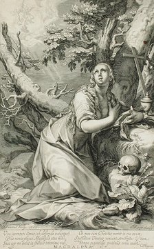 Mary Magdalene, 1609. Creator: Willem van Swanenburg.