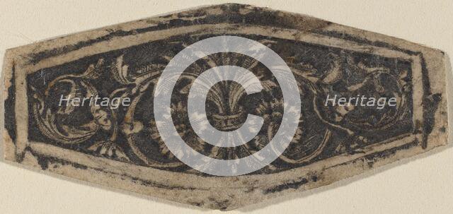 Ornament in Hexagonal Shape, c. 1480/1510. Creator: Francia, Francesco, Circle of.