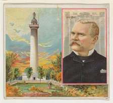 George Abel, The Baltimore Sun, from the American Editors series (N35) for Allen & Ginter ..., 1887. Creator: Allen & Ginter.