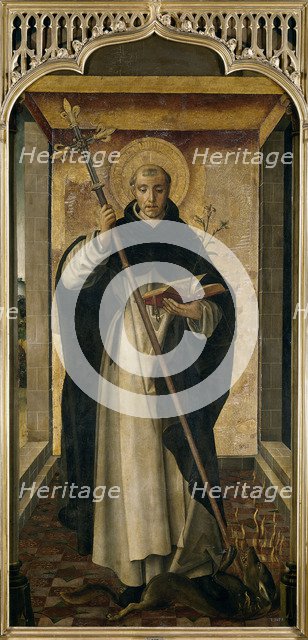 Saint Dominic, 1493-1499. Artist: Berruguete, Pedro (1450-1503)