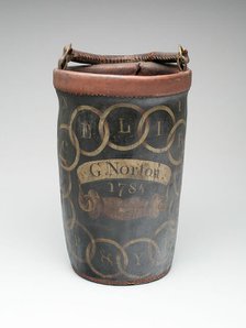 Fire Bucket, 1784. Creator: Unknown.