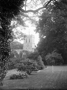 St Nicholas Church, Tackley, Oxfordshire, c1860-c1922. Artist: Henry Taunt