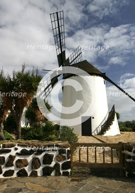 Windmill, Antigua, Fuerteventura, Canary Islands.