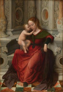Virgin and Child, c.1530-c.1540. Creator: Adriaen Isenbrandt.