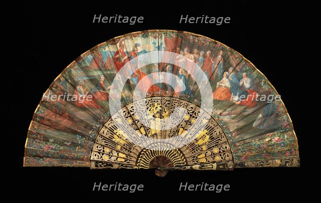 Fan, Italian, 1740-60. Creator: Unknown.