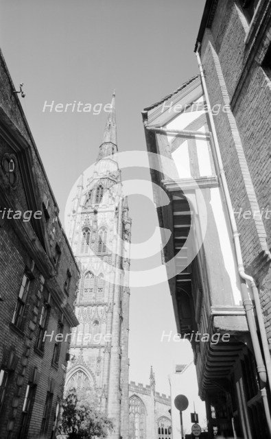 Coventry Cathedral, West Midlands, c1960-c1969. Artist: Eric de Maré.