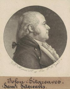 Samuel Sitgreaves, 1797-1798. Creator: Charles Balthazar Julien Févret de Saint-Mémin.