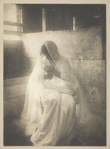 The Manger, 1899. Creator: Gertrude Kasebier.