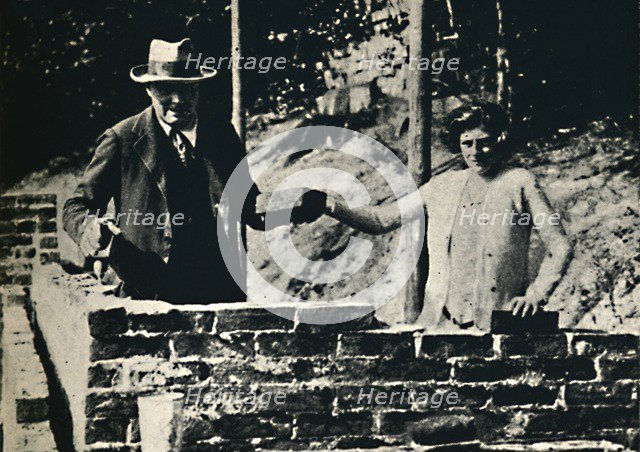 'Bricklayer and Artisan', 1928, (1945). Creator: Unknown.