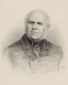 Portrait of the composer François-Joseph Fétis (1784-1871), 1867.