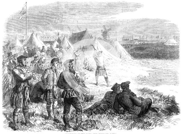 The National Rifle Association prize meeting at Wimbledon:...the Highland Games, 1865. Creator: Unknown.