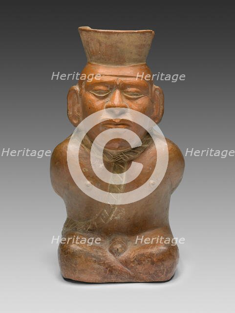 Portrait Vessel of a Captive, 100 B.C./A.D. 500. Creator: Unknown.