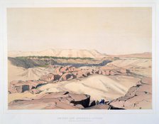 'Desert and Quarries, Asouan, with the Island of Elephantine', Egypt, 19th century. Artist: Lord Wharncliffe