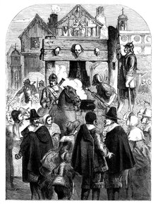 William Prynne (1600-1669) in the pillory, c1902. Artist: Unknown