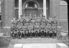 Officers' group, Queen's Royal Regiment, c1935. Creator: Kirk & Sons of Cowes.