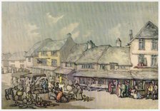 Market Place, Cornwall, c1780-1825. Creator: Thomas Rowlandson.