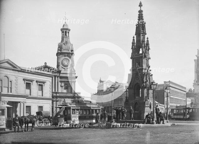 Princes Street, Dunedin, c1880s. Creator: Burton Brothers.