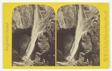Nourmahal Cascade, and Gold Hunter's Cave, 1875/99. Creator: H. D. Udall.