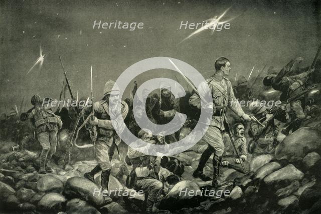 'Night Sortie from Mafeking', 1900. Creator: Richard Caton Woodville II.