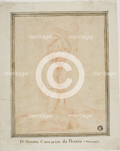 Saint Sebastian, c. 1639. Creator: Simone Cantarini.