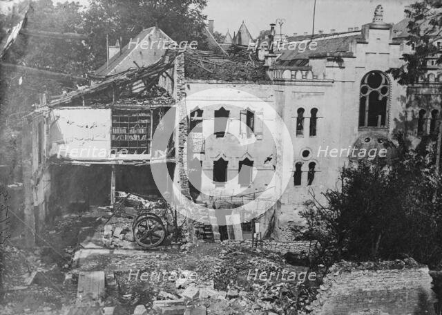 Verdun - Laurent printing shop, between c1915 and 1918. Creator: Bain News Service.