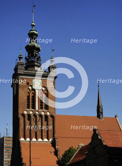 The Towers (15th century), St. Nicholas' Church, Gdansk, Poland, built in 12th century (2015).  Creator: Unknown.