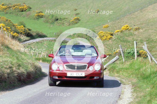 1999 Mercedes Benz CLK 320 cabriolet. Artist: Unknown.