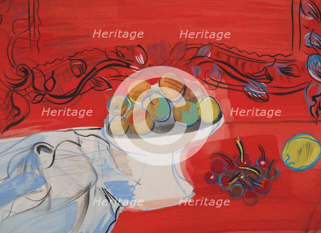 Coupe de fruits, c1948. Creator: Dufy, Raoul (1877-1953).