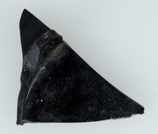 Glass Fragment from a Vessel, Coptic, 4th-early 5th century. Creator: Unknown.