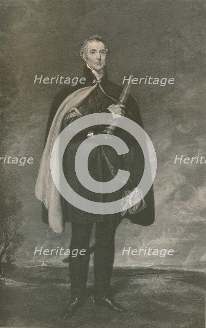 'Field-Marshal Arthur Wellesley, Duke of Wellington', c1810, (1896). Artist: R. G. Tietze.