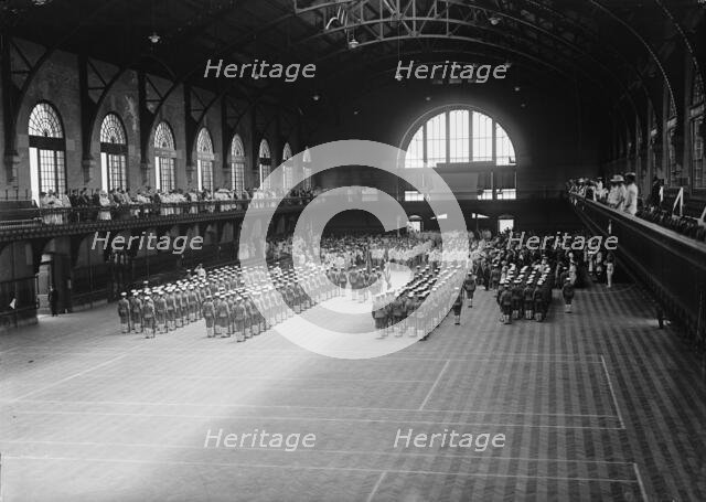 Naval Academy, U.S. - Graduation Exercises, 1917. Creator: Harris & Ewing.