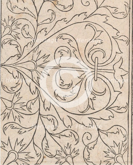 New Modelbüch allen Nägerin u. Sydenstickern (Page 25v), 1556. Creator: Hans Hoffman.