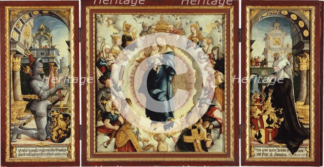 The Wildenstein Altarpiece (open). Artist: Master of Messkirch (ca. 1500-1543)