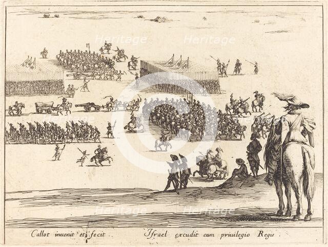 The Review, c. 1627/1628. Creator: Jacques Callot.