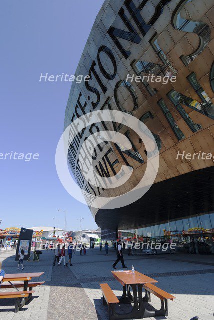 Cardiff, Millennium Centre, 2009. Creator: Ethel Davies.