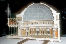 Cutaway model of the Pantheon, Rome. Artist: Unknown