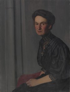 Hedy Hahnloser, 1908. Creator: Vallotton, Felix Edouard (1865-1925).