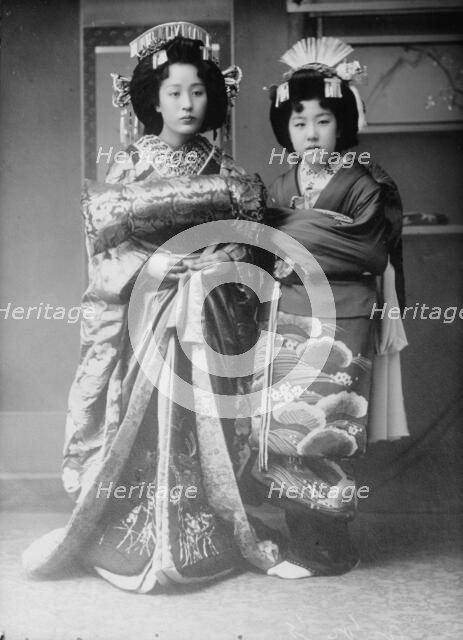 Geisha girls, between c1915 and c1920. Creator: Bain News Service.