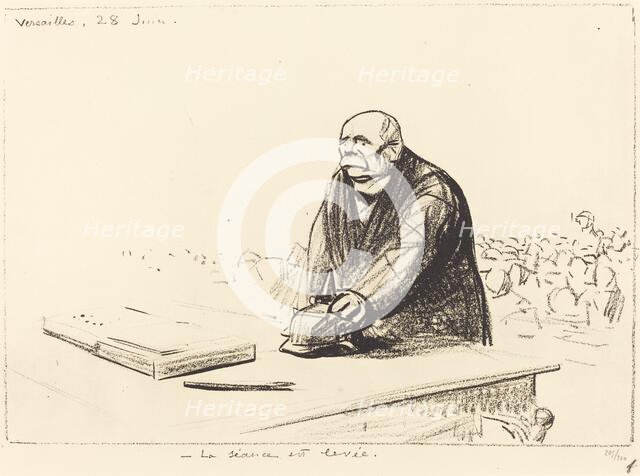 Versailles, 28 Juin, 1914/1919. Creator: Jean Louis Forain.