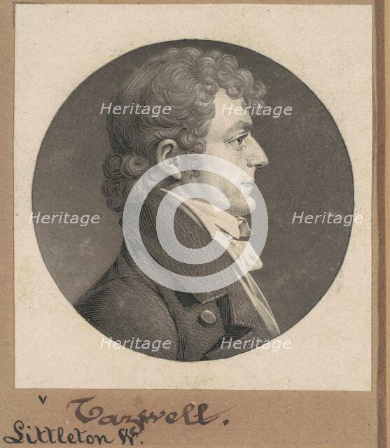 Littleton Waller Tazewell, 1808. Creator: Charles Balthazar Julien Févret de Saint-Mémin.