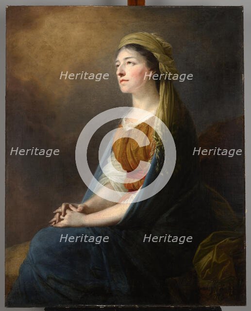 Portrait of Maria née Czartoryska, Duchess of Würtemberg (1768-1854), 1795. Creator: Heinrich Friedrich Füger.